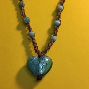 Necklace with beautiful heart